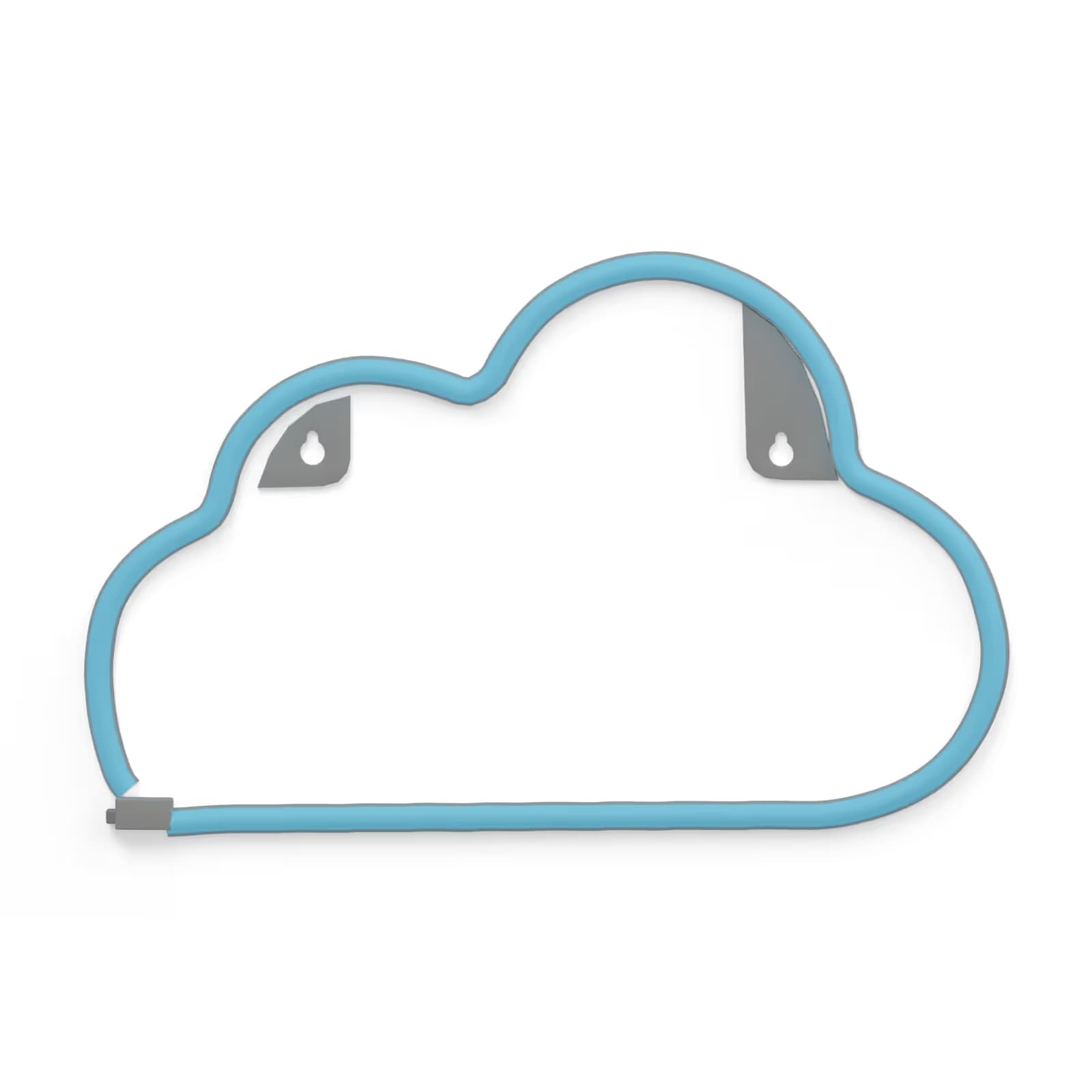 BerniceKelly Cloud Neon Sign — Light Blue main image