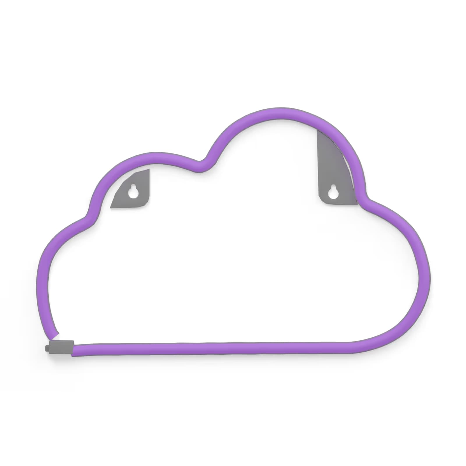 BerniceKelly Cloud Neon Sign — Purple image
