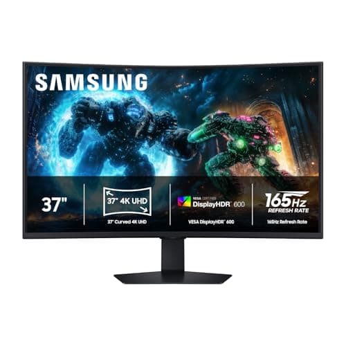 Samsung 37-inch Odyssey G7 G75F Curved Gaming Monitor LS37FG75DENXZA main image