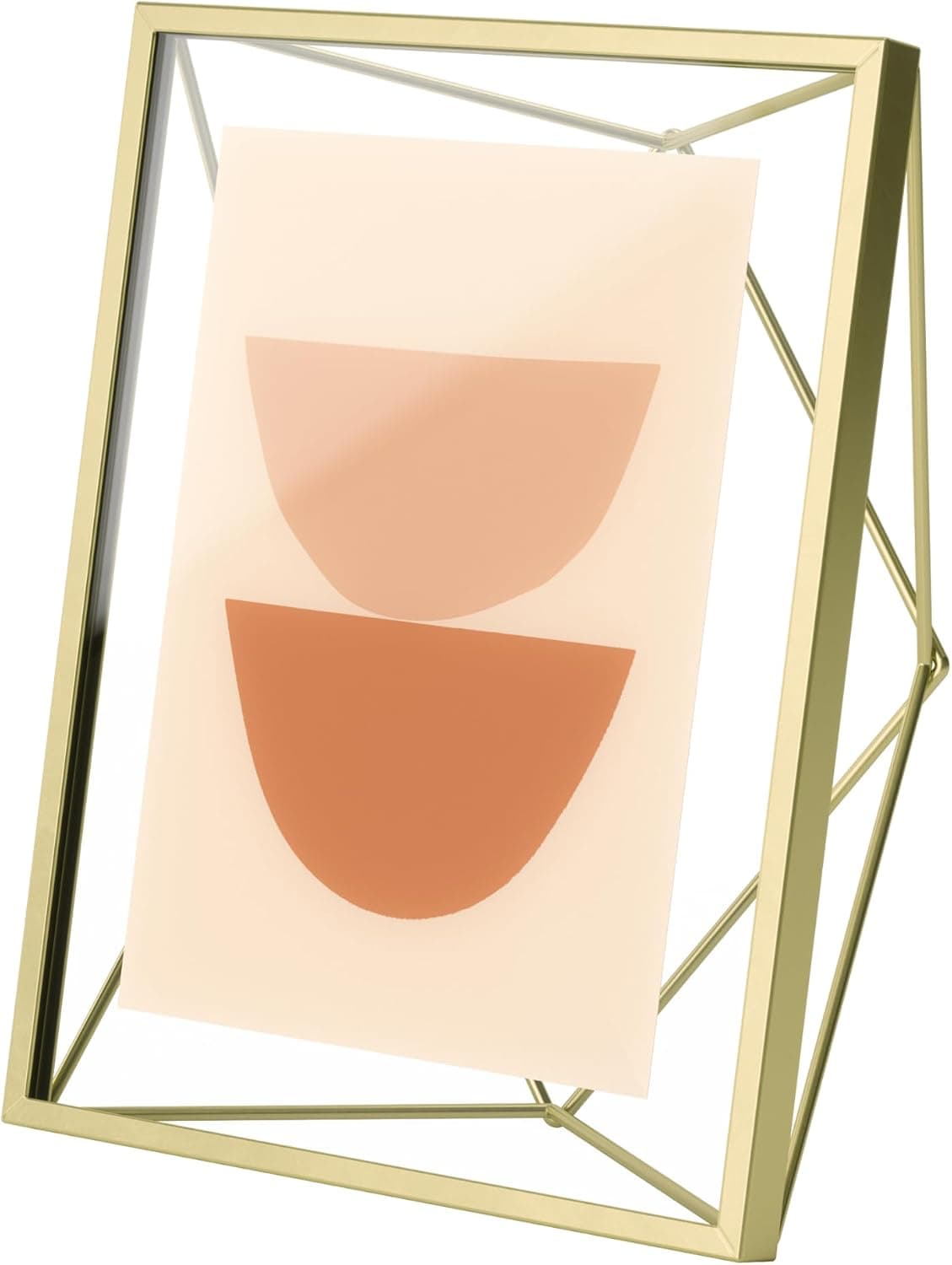 Umbra Prisma Picture Frame 5×7 — Matte Brass image