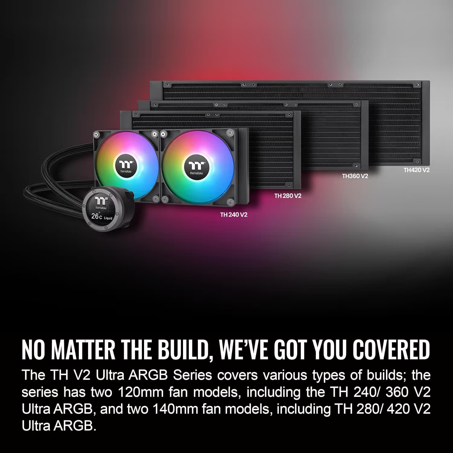 Thermaltake TH280 V2 Ultra ARGB Black image