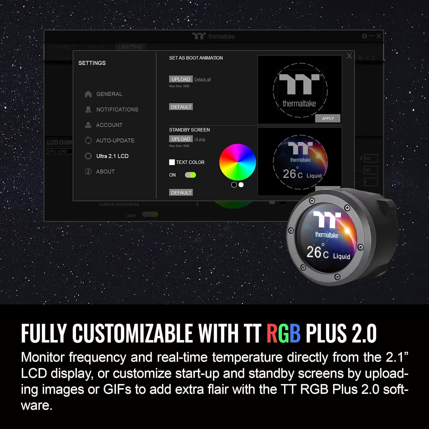 Thermaltake TH280 V2 Ultra ARGB Black image