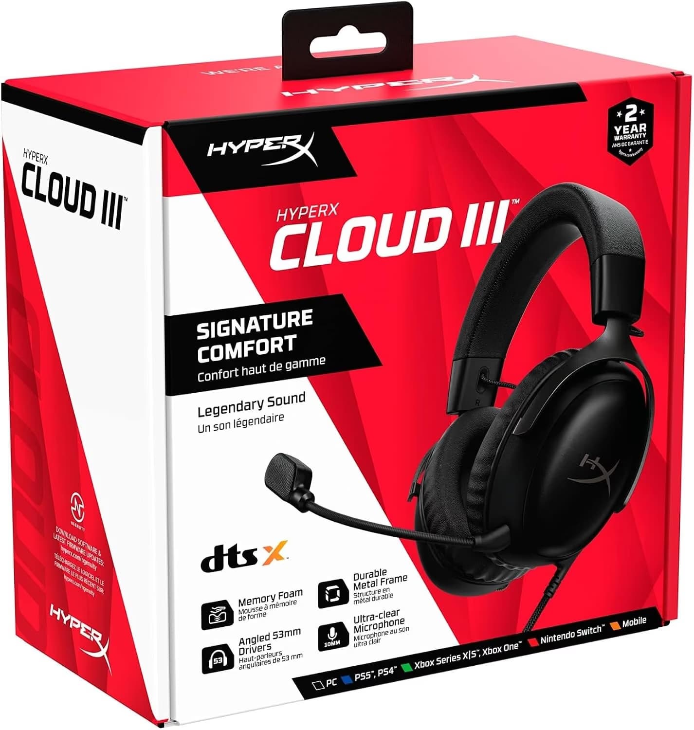 HP HyperX Cloud III Wired Black image