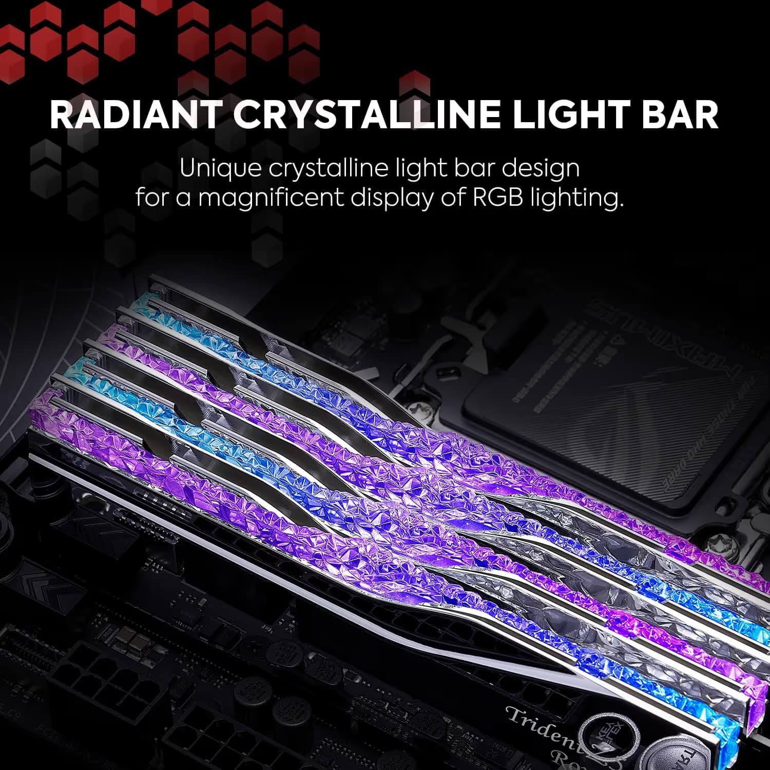 G.Skill Trident Z5 Royal Neo RGB Silver (Mirror Finish) DDR5-6000 CL26 64GB (2x32GB) image