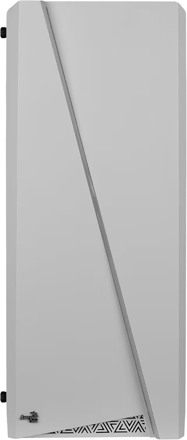 AeroCool Cylon RGB Front with Built in Card Reader and Side Window Panel Mid Tower White image