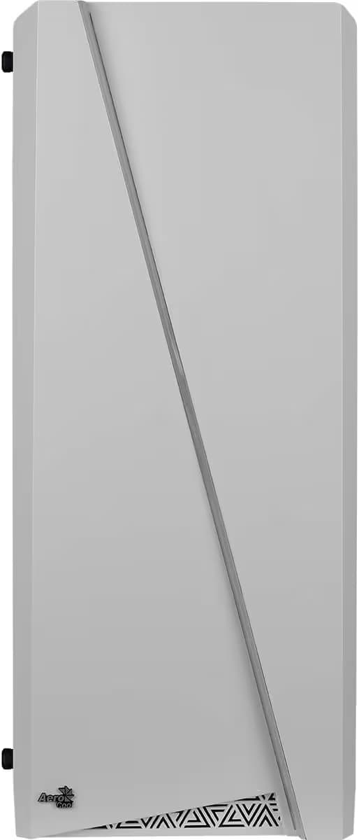 AeroCool Cylon RGB Front with Built in Card Reader and Side Window Panel Mid Tower White image