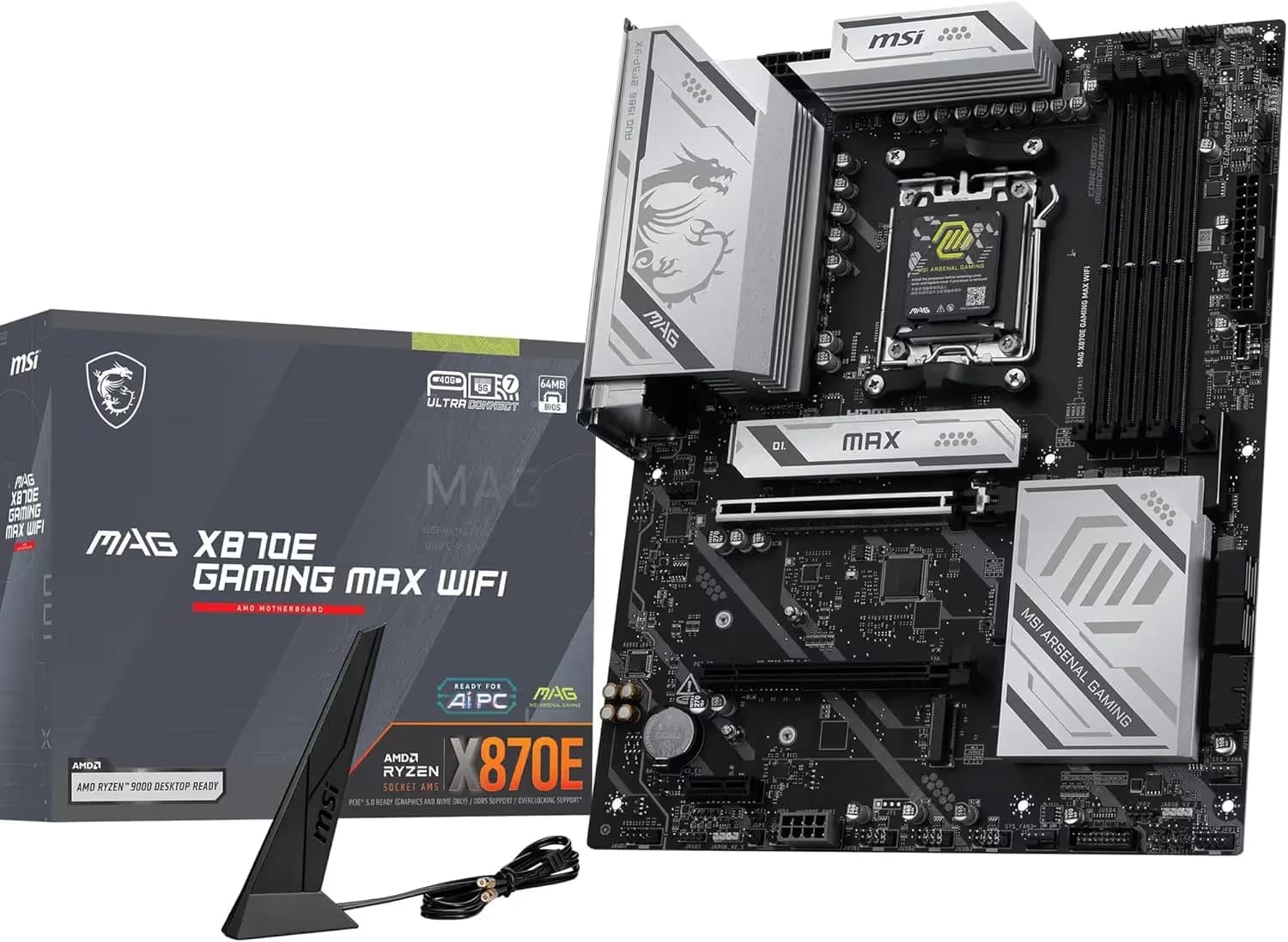MSI MAG X870E GAMING MAX WIFI main image