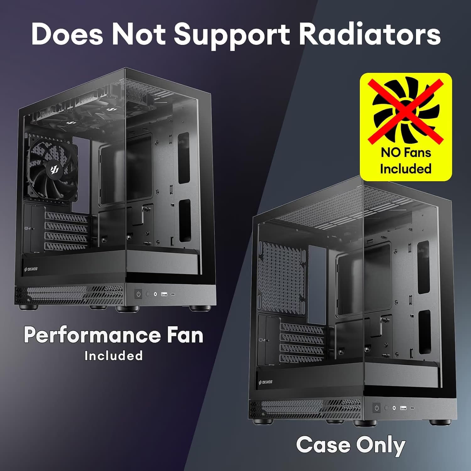 Okinos Aqua UNO Micro ATX Mini Tower Silverback image