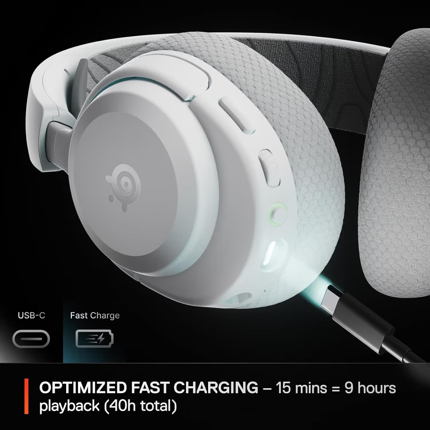 SteelSeries Arctis Nova 3P Wireless White for Playstation image