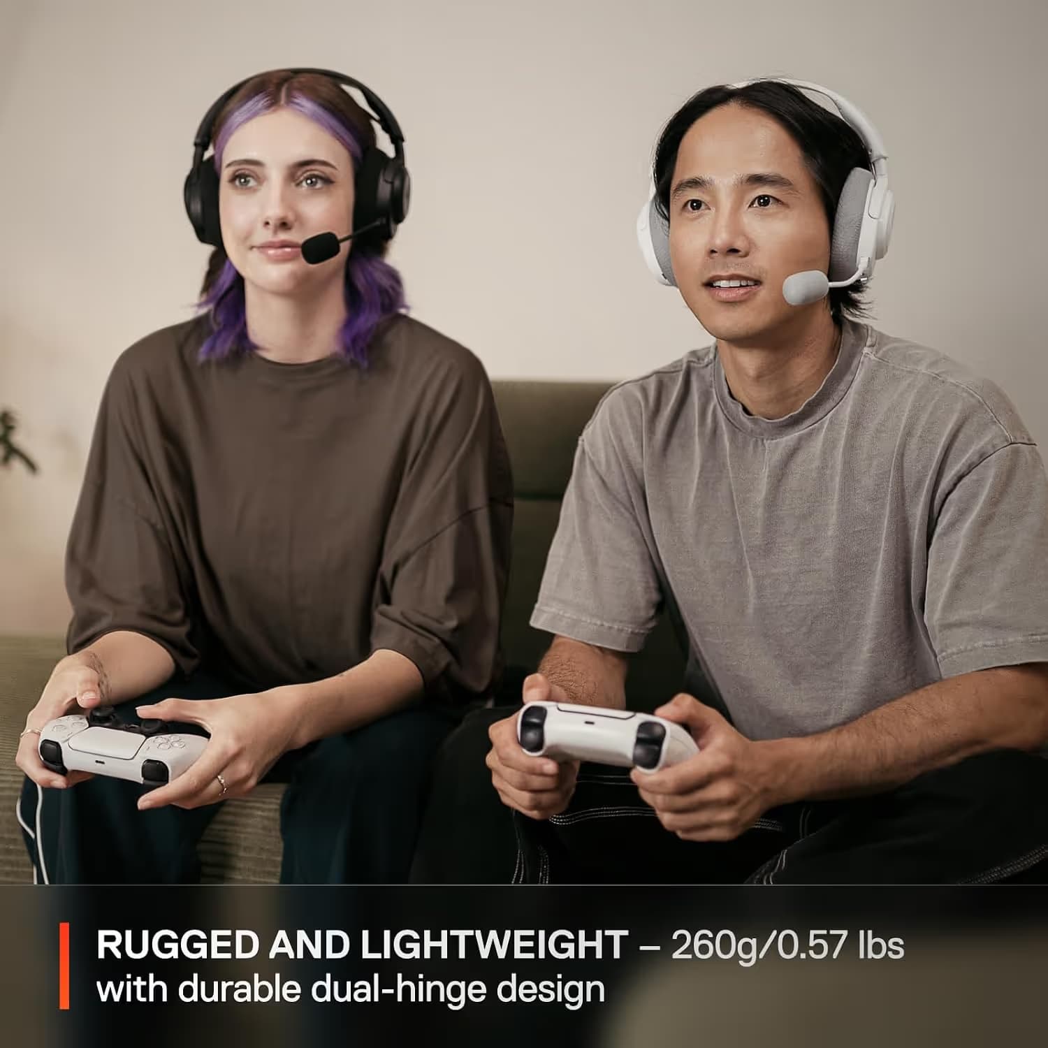 SteelSeries Arctis Nova 3P Wireless White for Playstation image