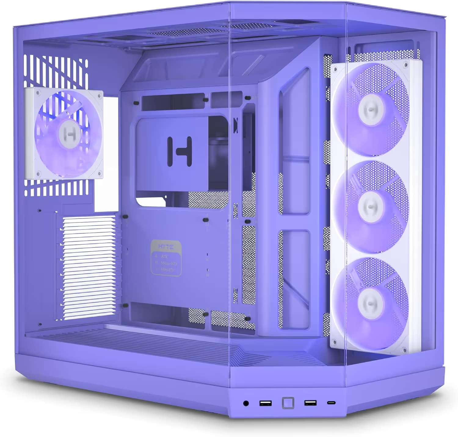 HYTE Y50 Taro Milk ARGB main image