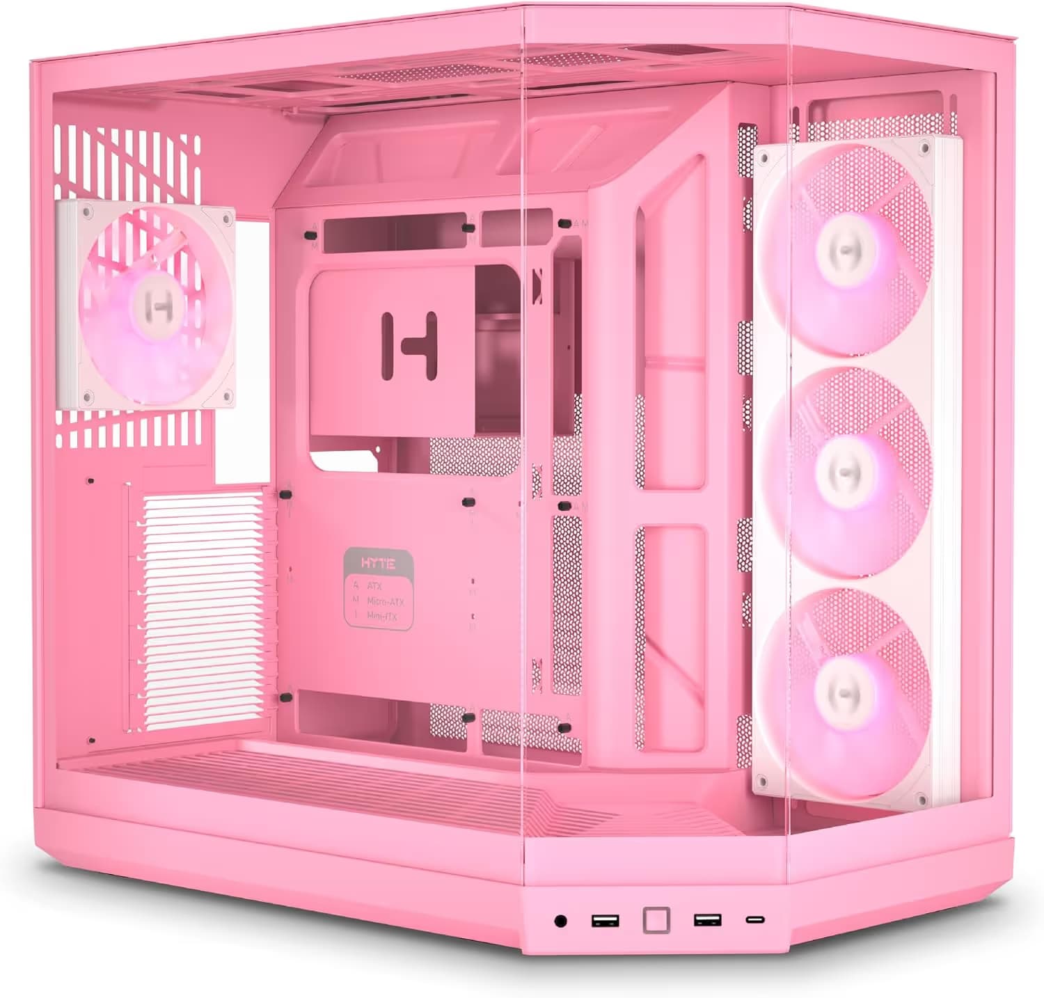 HYTE Y50 Strawberry Milk ARGB image