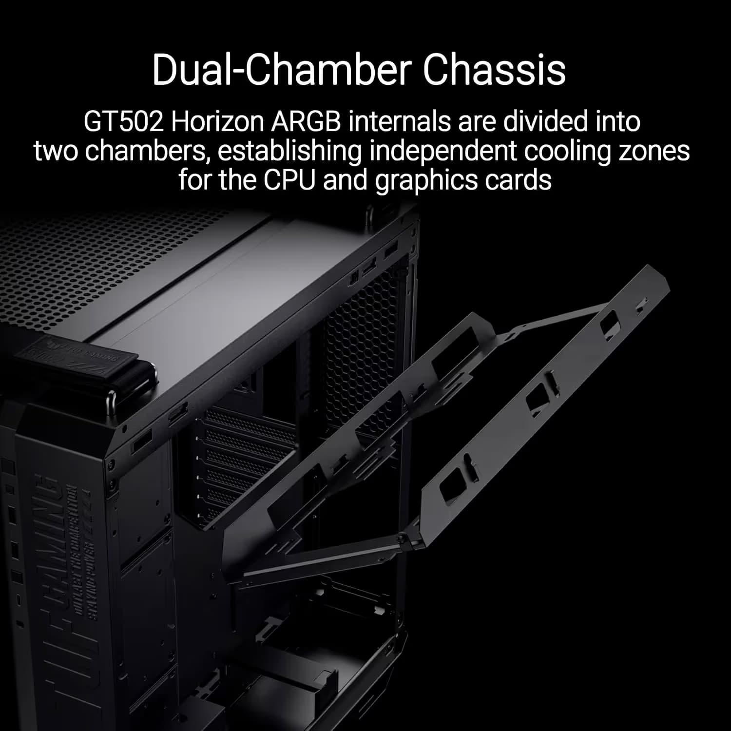 ASUS TUF Gaming GT502 Horizon ARGB Black image