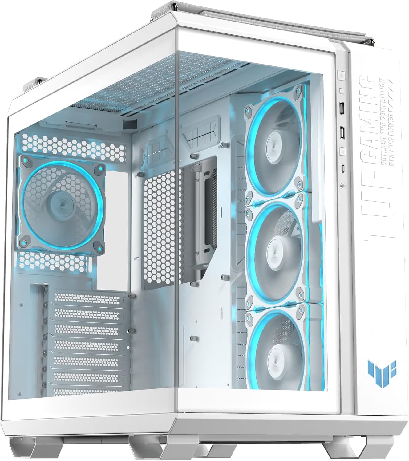 ASUS TUF Gaming GT502 Horizon ARGB White main image