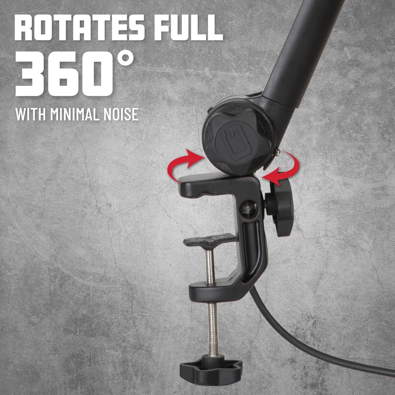 Gator Frameworks Deluxe Desk-Mounted Mic Boom Stand 3000 image